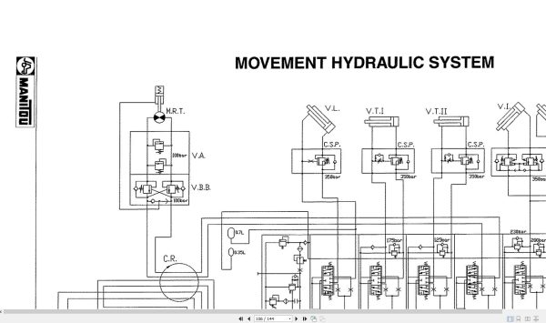 Manitou MRT1850 Comfort Line User Maintenance Parts Manual 547567 2