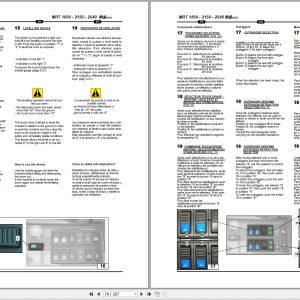Manitou MRT1850 to MRT2540 M Series E2 Operator Manual 648315 1