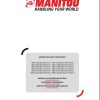 Manitou MRT2260360160YST5S1 To MRT X3570ES360210YST3AS1 Operator Manual 649282