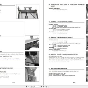 Manitou MSI20D To MH25 4 Turbo BUGGIE Series2 E2 Operator Manual 547876 EN 1