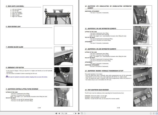 Manitou MSI20D To MH25 4 Turbo BUGGIE Series2 E2 Operator Manual 547876 EN 1