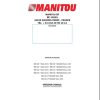 Manitou MSI20T To MH25 4T BUGGIE Series2 E3 Operator Manual 647000 EN