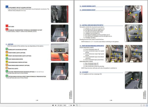 Manitou MT X1440100PST3AS2 MT X1840100PST3AS2 Operators Manual 647813 1