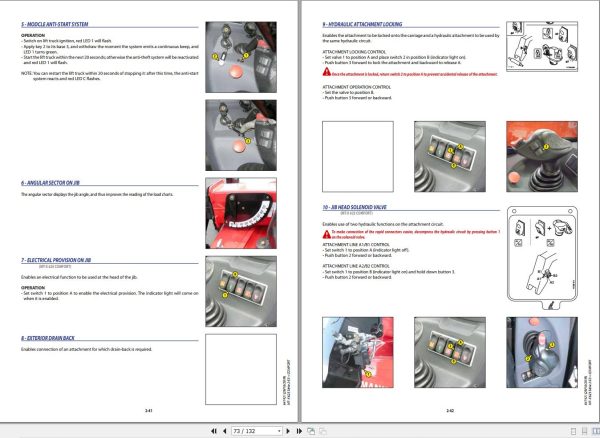 Manitou MT X625 Series 2 E3 MT X625 Comfort Series 2 E3 Operator Manual 647421 1