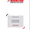 Manitou MT732 Easy 75DST3BS1 To MT1030 Easy 75DST3BS2 Operator Manual 647480