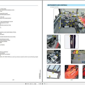 Manitou MT732 Easy 75DST3BS1 To MT1030 Easy 75DST3BS2 Operator Manual 647480 1