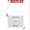 Manitou Platform 120AETJC Operators Manual 547401