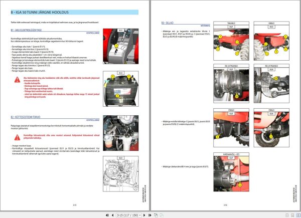 Manitou Platform 160ATJE3 to 180ATJ2E3RC Operators Manual 647400 ET 1