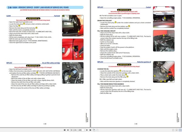 Manitou Platform 260TJ 280TJ Operators Manual 1