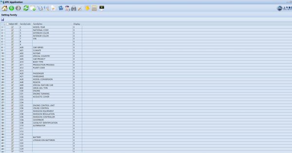 SAIC MOTOR EPC Update 06.2024 Electronic Parts List 5