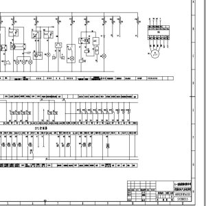 Sany Crawler Excavator SY200C5 Electrical Schematics EN 1