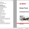 Sany Dump Truck SYM3250ZZX1E SYM5815S Parts Book HNZX2031006341 EN