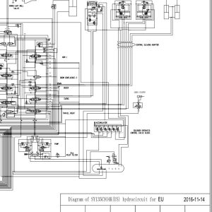 Sany Excavator SY135C Electrical and Hydraulic Circuit Diagram EN 1
