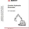 Sany Excavator SY135C Shop Manual EN 1