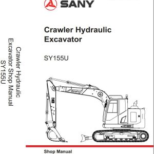 Sany Excavator SY155U Shop Manual B06T03ENAN1 SY135C8I3K EN 1