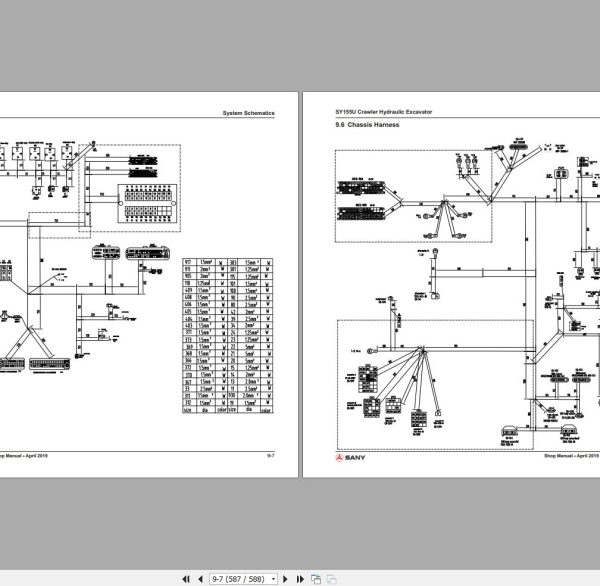 Sany Excavator SY155U Shop Manual B06T03ENAN1 SY135C8I3K EN 3