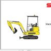 Sany Excavator SY16 Hydraulic Circuit Diagram Maintenance Manual 534117 DE 1