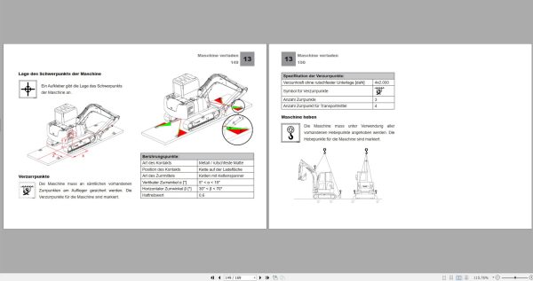 Sany Excavator SY50U Operation Manual 501020 DE 3