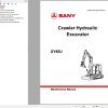 Sany Excavator SY80U Electrical and Hydraulic Schematic Maintenance Manual EN 1