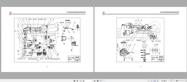 Sany Hydraulic Crawler Crane SCC500D Operation Maintenance Manual and Part Manual EN 2