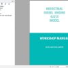 Sany Isuzu Engine 4JJ1X Workshop Manual IDE 2430 EN 1