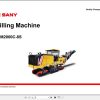 Sany Milling Machine SCM2000C 8S Electrical and Hydraulic Schematics EN