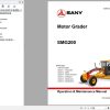 Sany Motor Grader SMG200 Operation and Maintenance Manual M163 09072016 EN