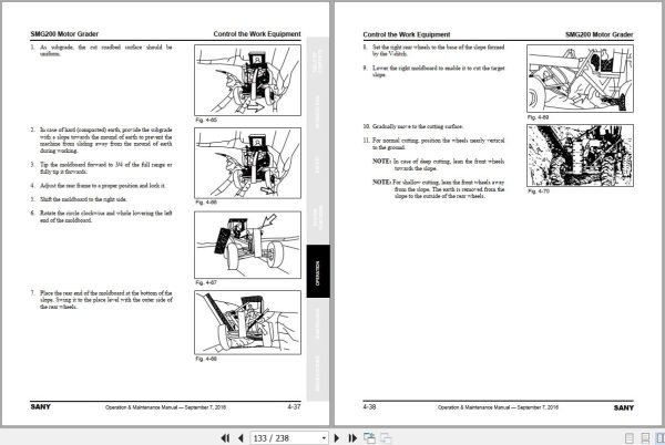 Sany Motor Grader SMG200 Operation and Maintenance Manual M163 09072016 EN 2