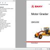 Sany Motor Grader SMG200 Parts Book PY1120CB1015 EN