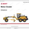 Sany Motor Grader STG210C 8 Electrical and Hydraulic Schematics EN