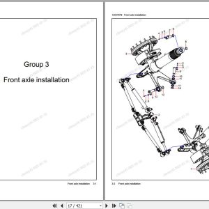 Sany Off Highway Truck SRT55D Parts Book ODT100000032 EN 1