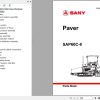 Sany Paver SAP60C 8 Parts Book LT2360CB0633 EN