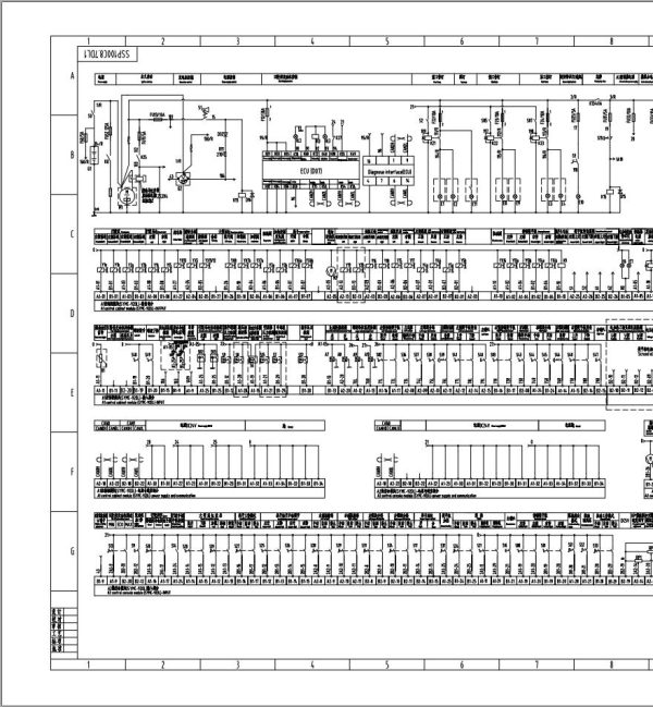 Sany Paver SSP100C 8 Electrical Schematic EN ZH 1