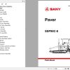 Sany Paver SSP90C 8 Parts Book LT8790CB0510 EN