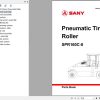 Sany Pneumatic Tire Roller SPR160C Parts Book YZ3220CB0890 EN