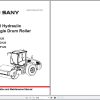 Sany Roller SSR120 SSRD120 SSRP120 Operation and Maintenance Manual EN