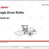 Sany Roller SSR220C 8H Electrical and Hydraulic Schematics EN
