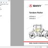 Sany Tandem Roller STR100C 8 STR130C 8 Operation and Maintenance Manual EN