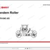 Sany Tandem Roller STR100C 8S Electrical and Hydraulic Schematics EN