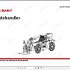 Sany Telehandler STH0844A Electrical and Hydraulic Schematics EN