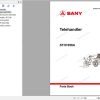 Sany Telehandler STH1056A Parts Book TH1056CB0287 EN