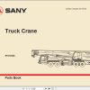 Sany Truck Crane SCT500S6 Parts Book 14TC10502358 EN