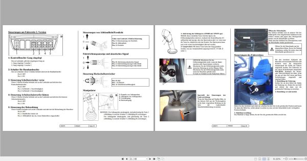 Sany Wheel Loader SW075 SW085 Operation and Maintenance Manual 502642 DE 2