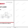 Sany Wheel Loader SW955K1 Operation and Maintenance Manual EN