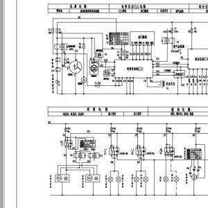 Sany Wheel Loader SYL953H Electrical and Hydraulic Schematic EN