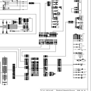 Sany Wheel Loader SYL956H5 Electrical and Hydraulic Schematic EN
