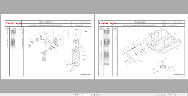 TAARUP Agricultural 8.12 GB PDF Spare Parts Manual Document 5