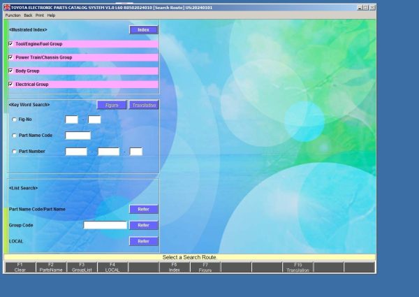 Toyota Lexus EPC 01.2024 ALL REGIONS Spare Parts List 2