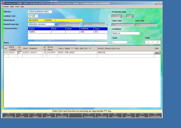 Toyota Lexus EPC 01.2024 ALL REGIONS Spare Parts List 5