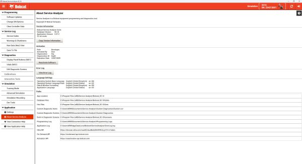 UL Bobcat Service Analyzer 92.10 06.2024 Diagnosis Remote Installation 12